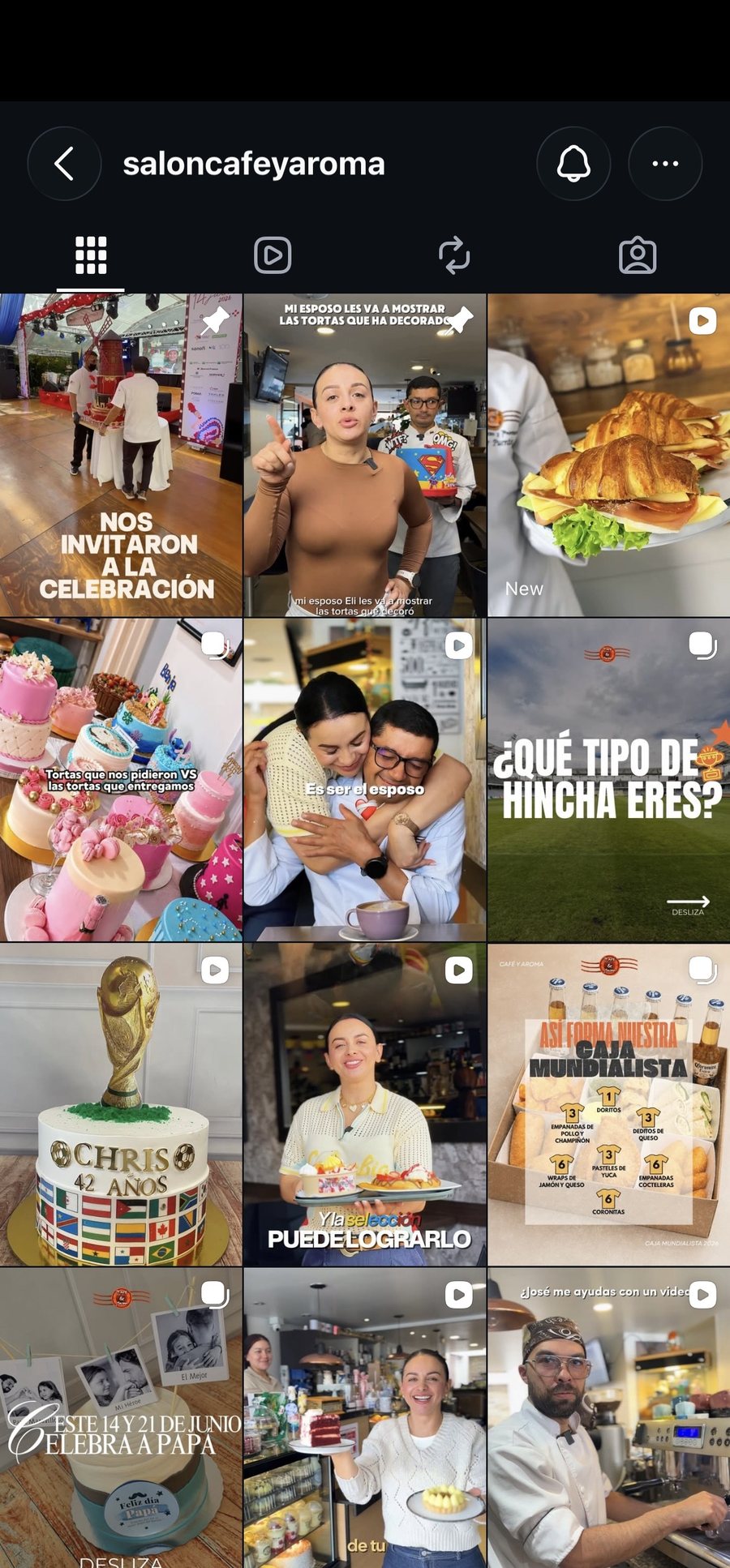 Feed actual de Café y Aroma